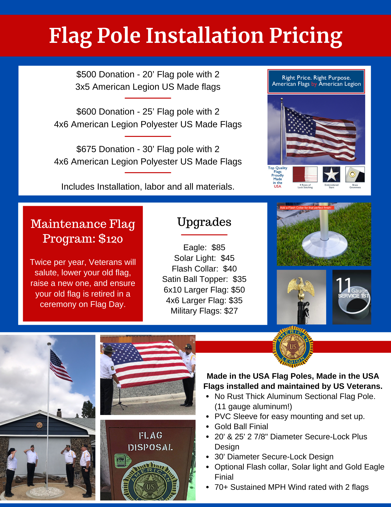 Flag Program Flyer